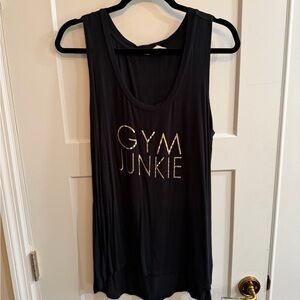 Zobha Black Tank Top